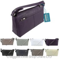  Ladies Small Soft Leather Shoulder Bag by Nova Leathers Handbag Classic Design