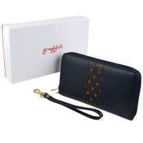 Ladies Quality Continental style Leather Purse Wallet By Golunski Graffiti Collection Gift Boxed