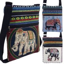 Asita Boho Cross Body Bag Tapestry Travel Festivals Ganesha Ganapati