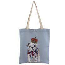 Ladies Cotton Shopping/Tote Bag London UK Royal Nelson British Bulldog