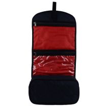 Mens Navy Quilted Classic Travel Hanging Washbag by Danielle Heritage Collection