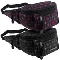Mens Ladies Travel Bum Bag by Obsessed Utility Handy Fanny Pack Waist Spirals