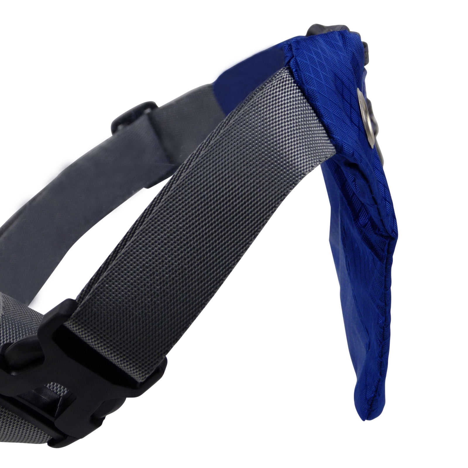 Red X Security Money Belt – Schlank, Diskret, Verstellbar Bis 110 Cm, 3 Reißverschlusstaschen, Nylon, Rot