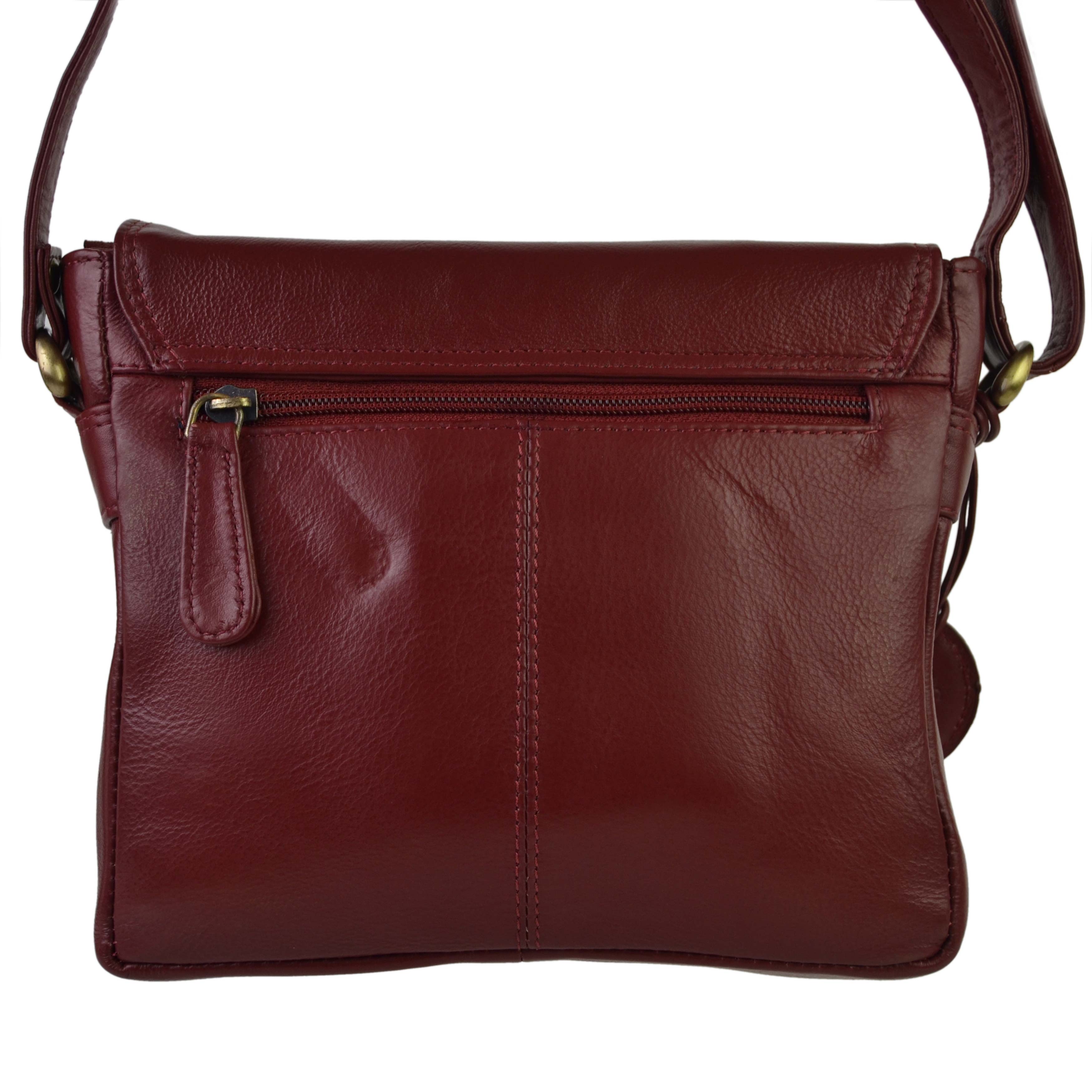 Hansson Leather Ladies Cross Body Handbag Nordic Blue Collection | eBay