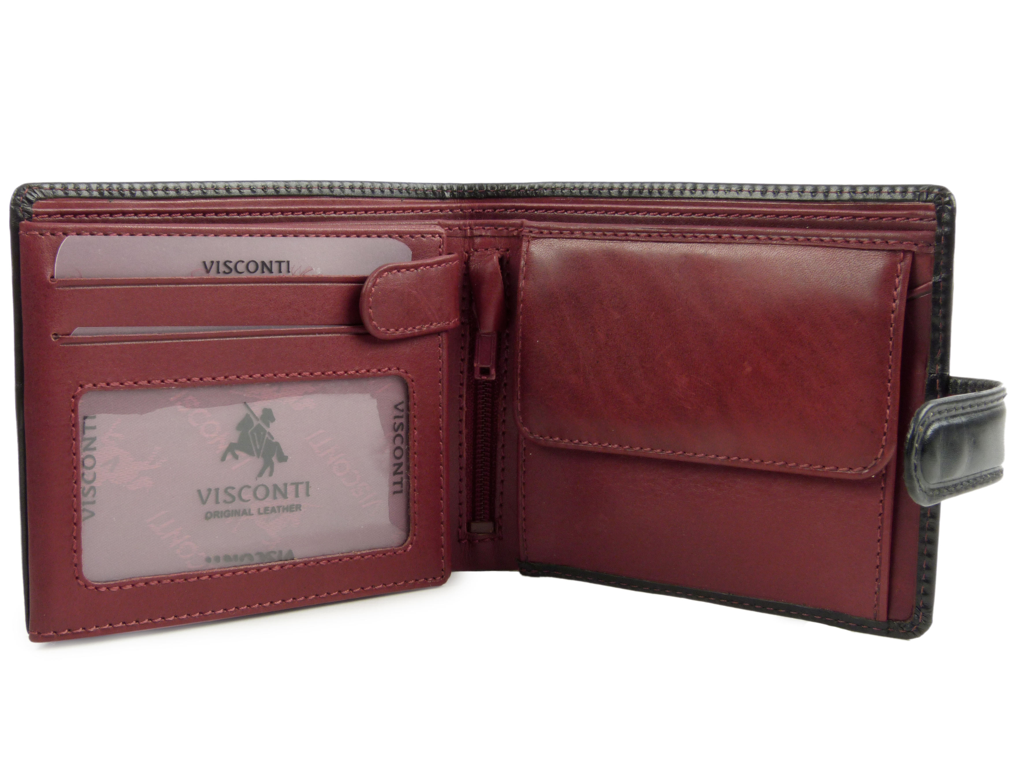 Top Quality Mens Leather Wallet Torino Collection by Visconti Gift ...