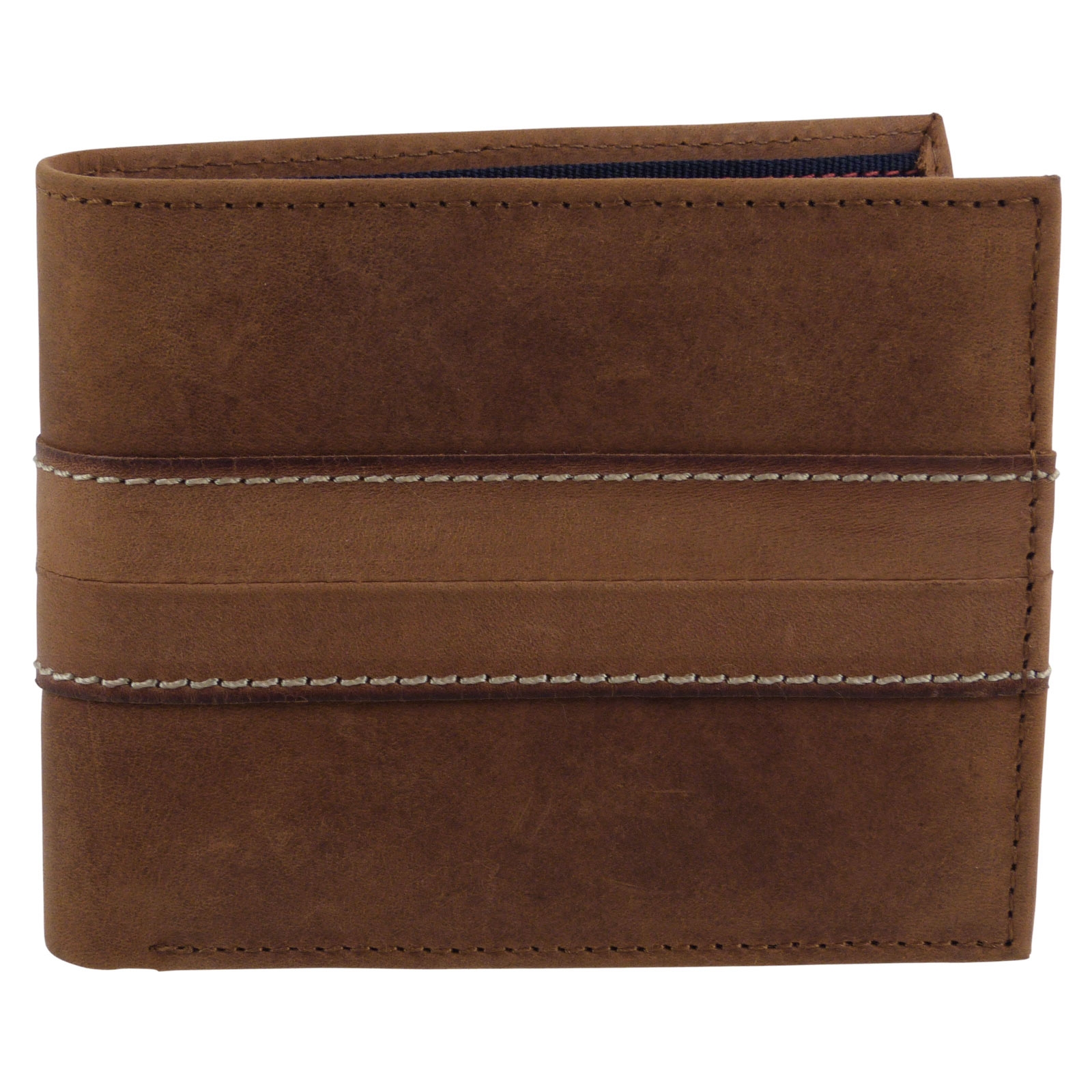 Prime Hide Men's Leather Tab Wallet – Soft Nappa Leather With Coin Pocket
