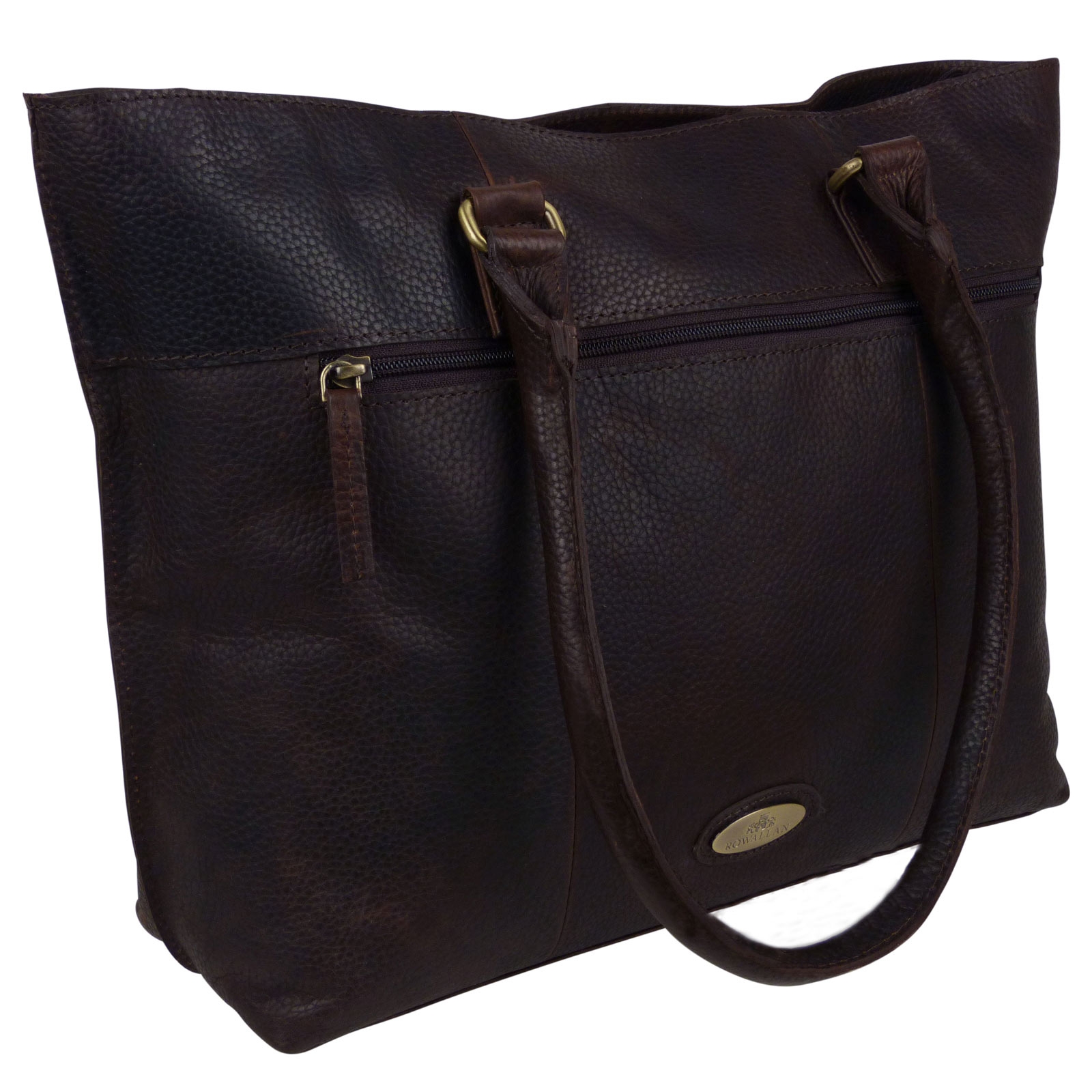 Rowallan Leather Womens Large Shoulder Tablet/Tote Workbag eBay