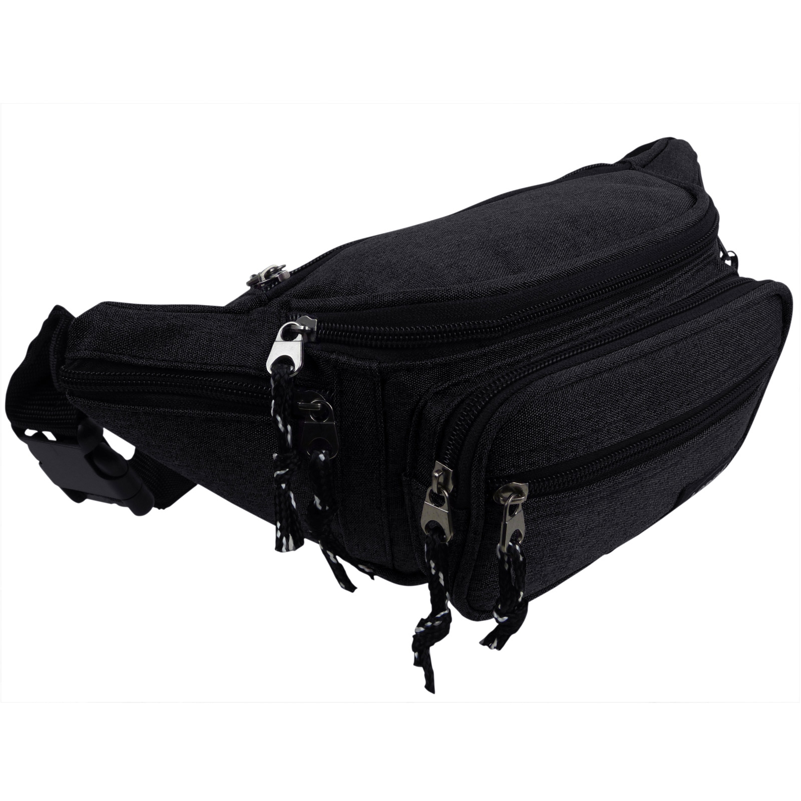 Stylish Quality Denim Look Bum Bag Fanny Pack with 6 Pockets eBay