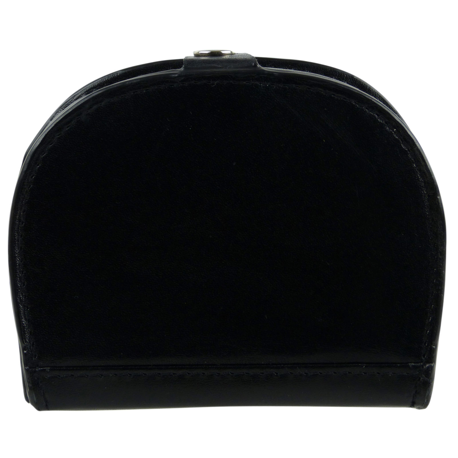 Black Mens Quality Gents Leather Coin Tray/Purse by Mala Leather Change