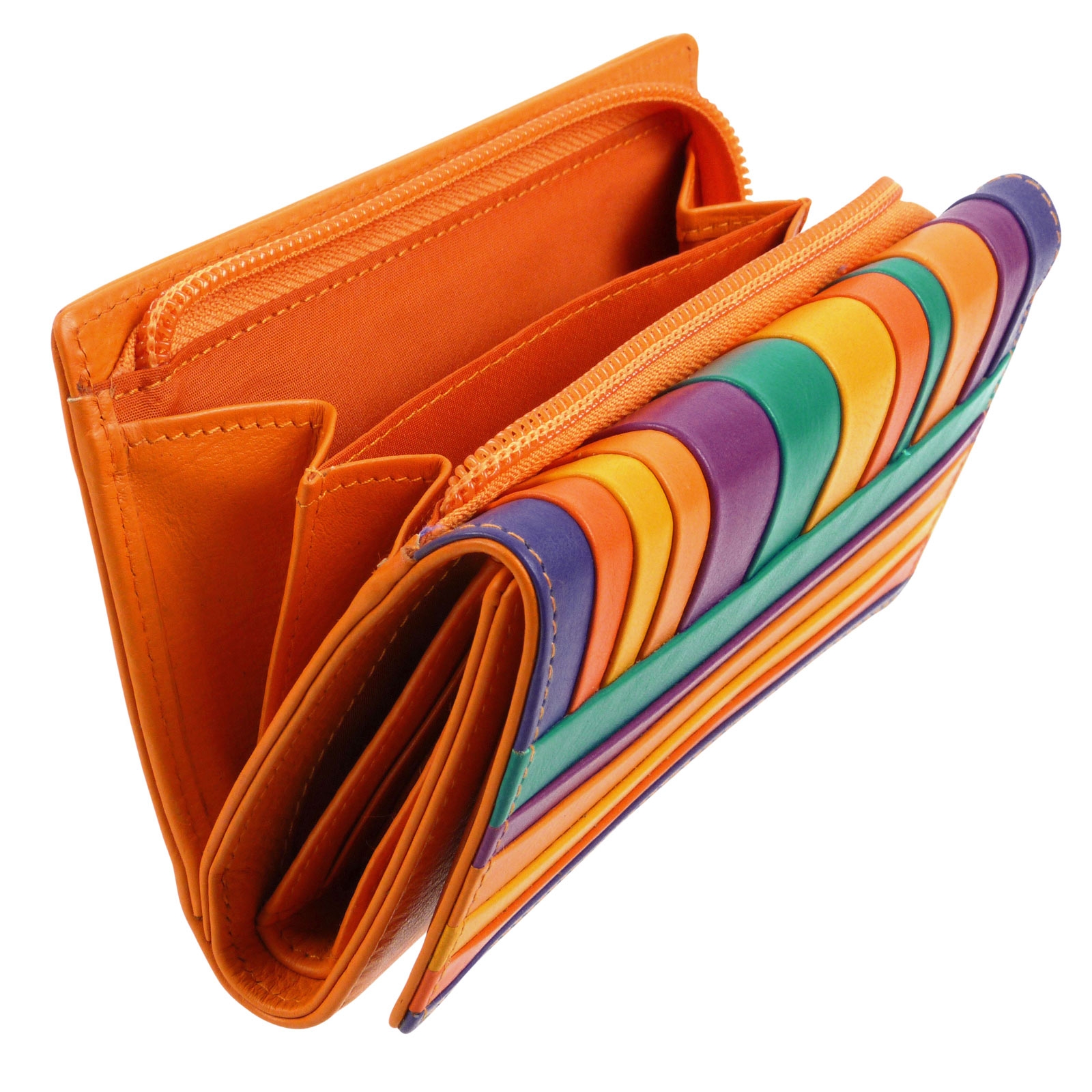 Golunski Leather Ladies TriFold Flap Over Purse/Wallet Seville Range eBay