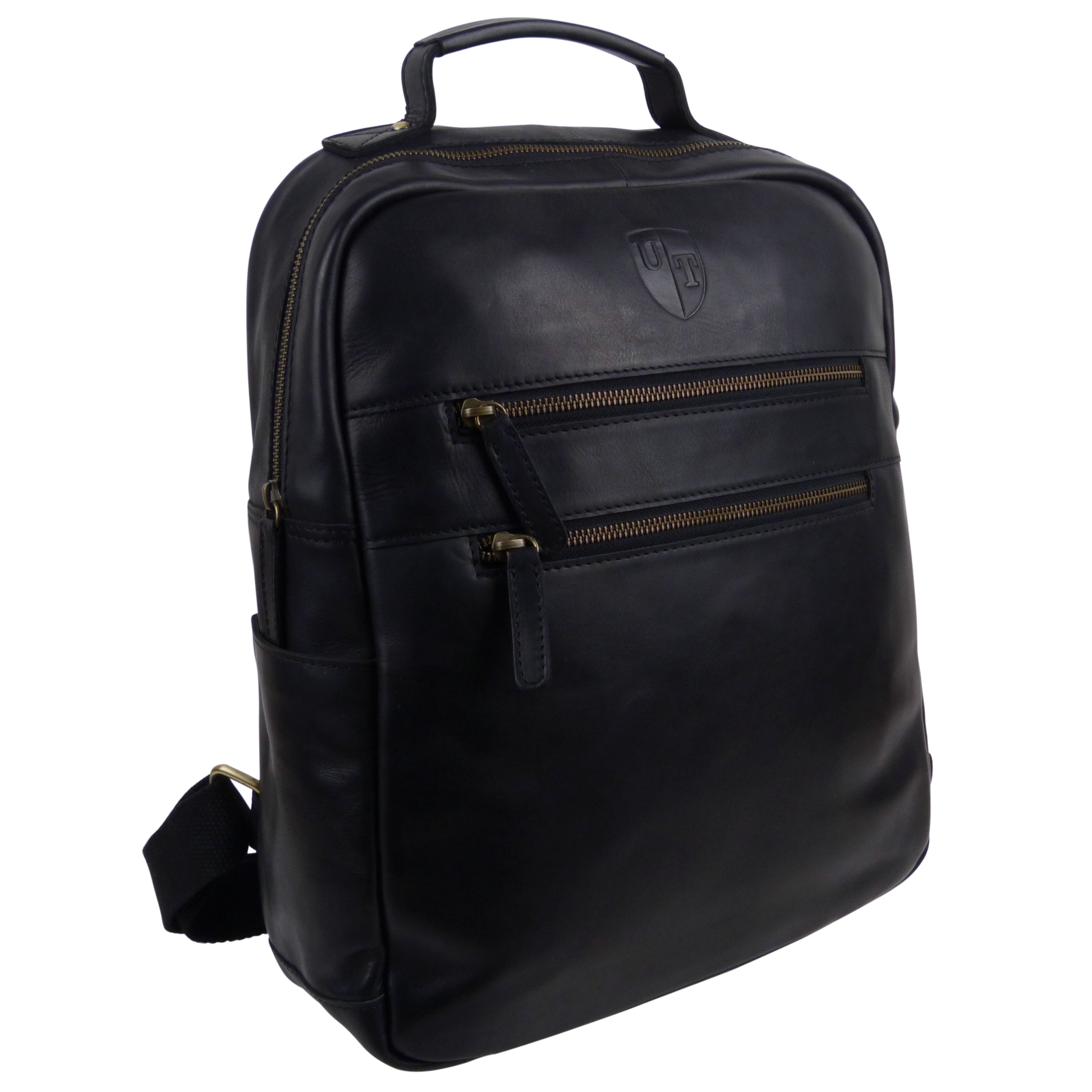 Underwood Tanner Mens Leather Tablet Backpack Rucksack eBay