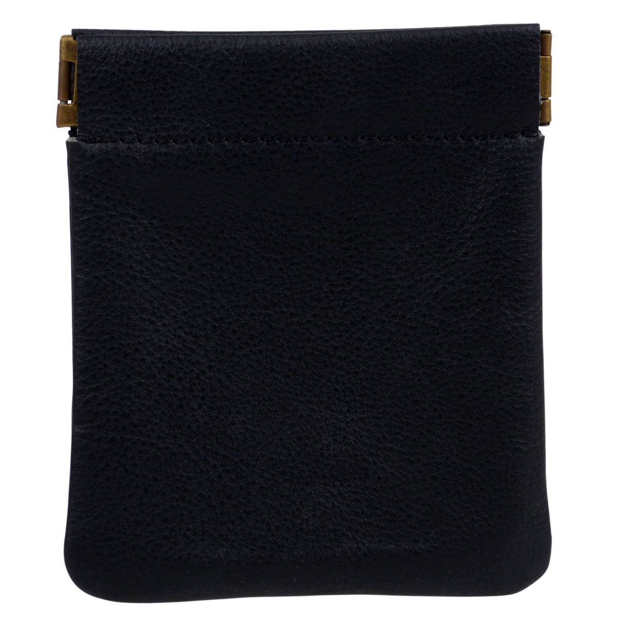 Metro Unisex Leather Snap Top Coin Purse Pouch Various Colours eBay