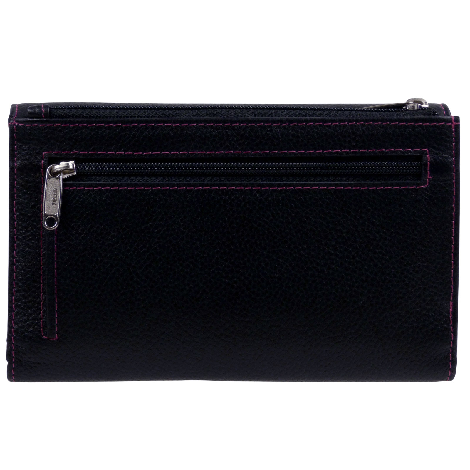 Ladies Leather Tri-Fold Flap Over Purse/Wallet By Golunski | eBay